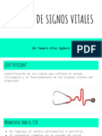 Control de Signos Vitales