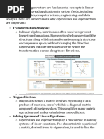 Eigenvalues and Eigenvectors Are Fundamental Concepts in Lin