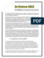 L'impôt Sur Les Sociétés: Une Loi de Recettes Par Excellence