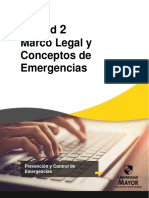 Unidad Marco Legal y Conceptos de Emergencias