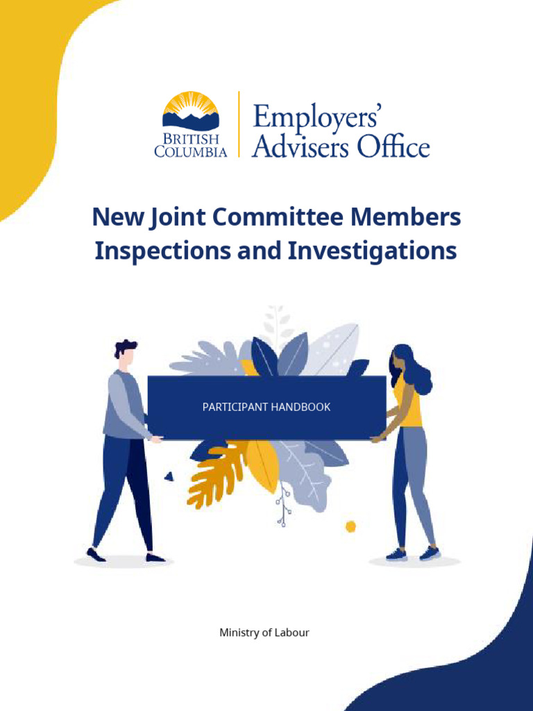 New Joint Committee Members Inspections and Investigations | PDF ...