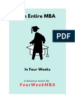 An Entire MBA in Four Weeks - PDF - Full Library