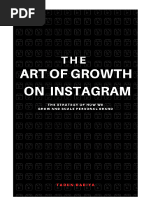 The Art of Growth On Instagram