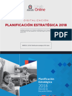 Planificación Estratégica 2018, de La Dirección de Educación Pública Del Ministerio de Educación.