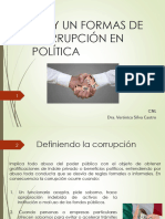 Presentacion MIL Y UN FORMAS DE CORRUPCION EN LA POLITICA