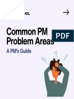 Common PM Problem Areas: A PM's Guide