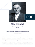 Bibliografía de Max Heindel