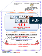 Expression Ecrite Cp1
