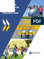 The future of education and skills. Education 2030. The future we want.