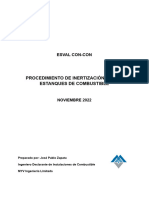 Procedimiento de Inertizacion de Estanques Esval Con-Con Rev B