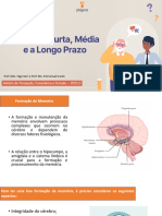 Palestra - Formação de Memória