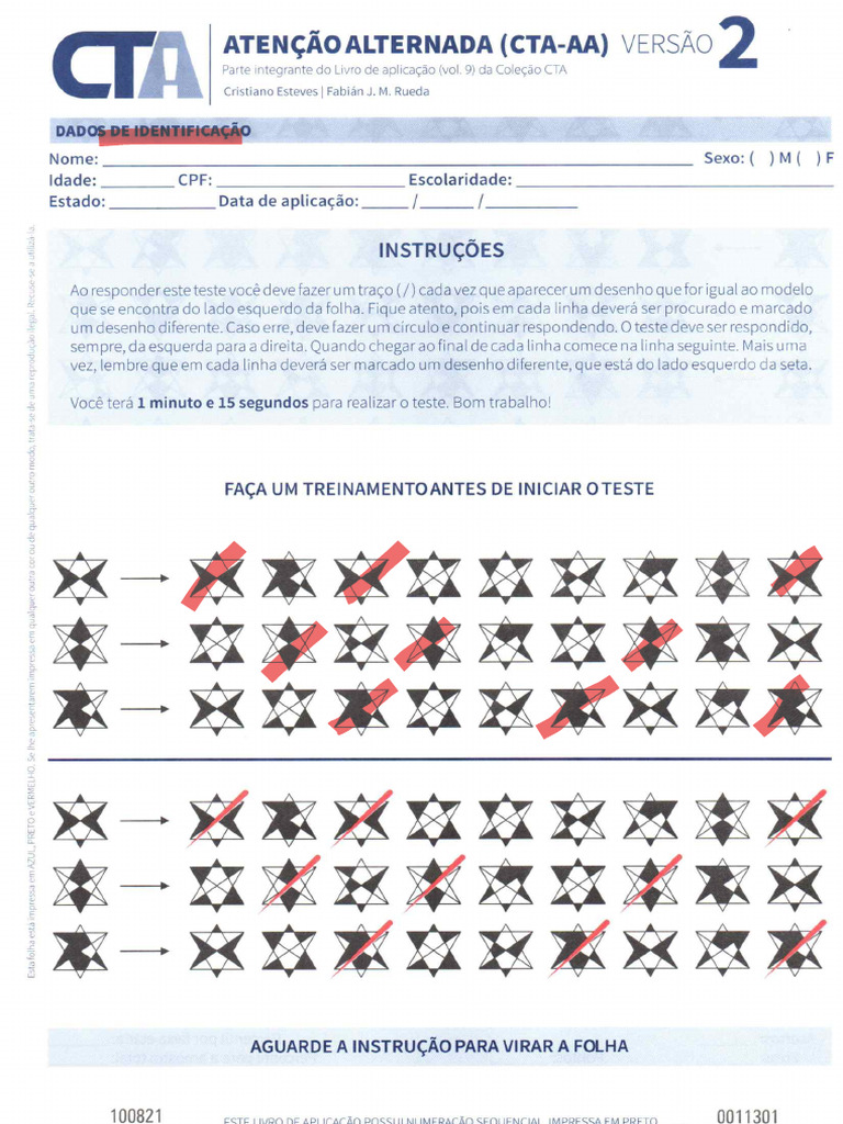 Teste aten o alternada cta aa vers o 2 gabarito pdf