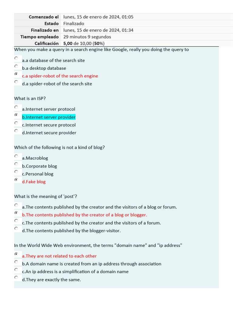 Examenes Test ING-01 - 1-2-3 | PDF | World Wide Web | Internet & Web