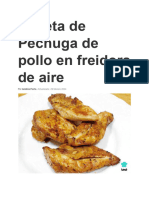 Receta de Pechuga de Pollo en Freidora de Aire: Por Andréa Porto