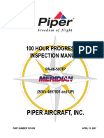 100 Hour Progressive Inspection Manual: Piper Aircraft, Inc