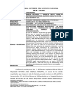 018 2015 0099 GUSTAVO ADOLFO ORTIZ vs. ACE SEGUROS S.A. - Estabilidad Laboral