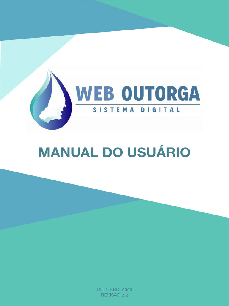 Manual Web Outorga: Cadastro e Uso | PDF | Rede mundial de computadores ...