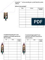 Ficha de Recojo de Datos en Tablas