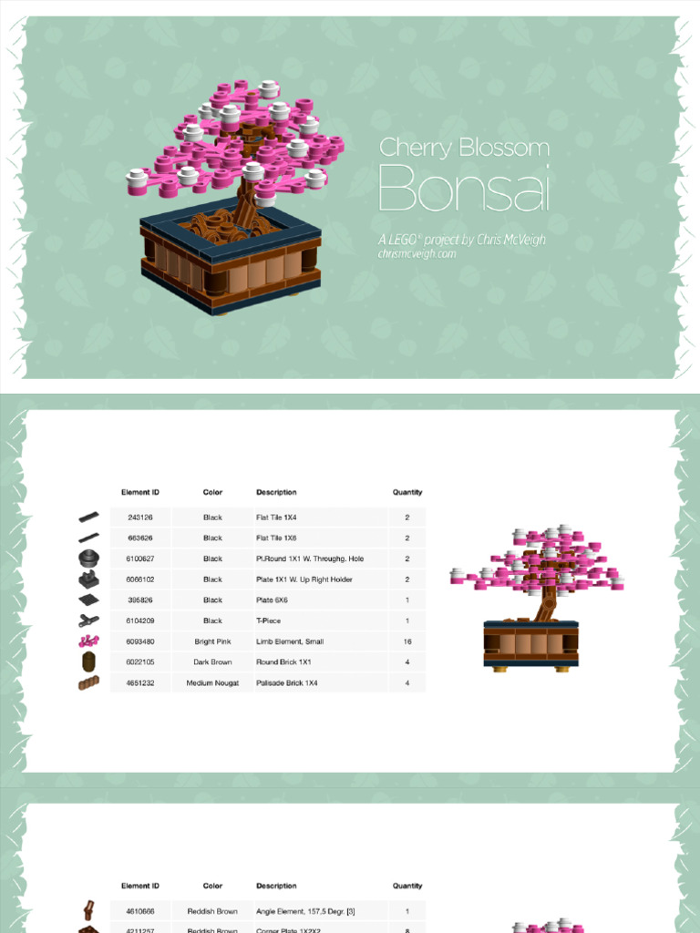 Bonsai Cherry Blossom | PDF