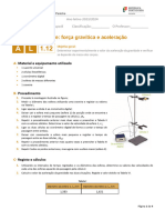 11CT1 - Guião - AL1.1 - Queda - Livre