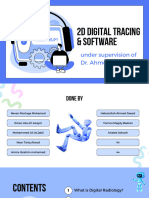 2D Digital Tracing and Software