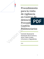 PROCEDIMIENTO CENTROS Detencion Preventiva y Reclusion 1.1