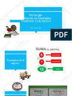 Evaluación 4to Matemáticas 12 de Mayo 2023