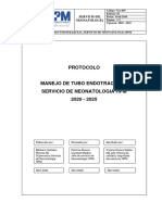 Protocolo Manejo Tet 2020