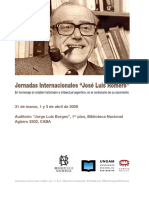 Programa Jornadas Romero - Historia