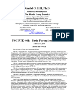 Donald G. Hill, PH.D.: The World Is My District