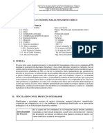 Ética y Filosofía para El Pensamiento Crítico Silabus