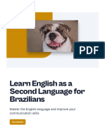 Learn English As A Second Language For Brazilians