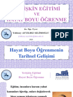 12-Hayat Boyu Öğrenmeni̇n Tari̇hsel Geli̇şi̇mi̇