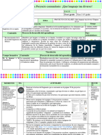 6° PLANECIÓN PC QUE LENGUAJE TAN DIVERSO LIBRO PE