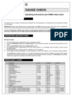 VDO 105.001 Ver-r4c Gauge Check Brochure