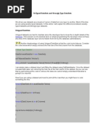 UnTyped DataSets and Strongly Type DataSets