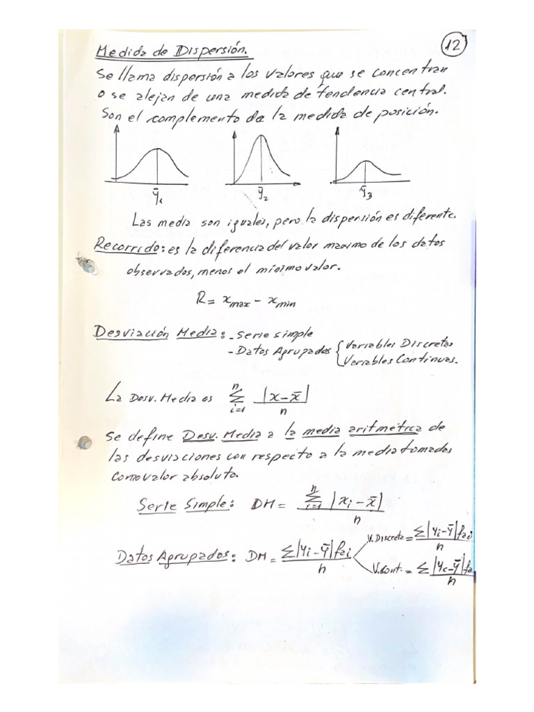 Medida de Dispersión - 230519 - 203848 | PDF