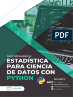 Curso Estadística para Ciencia de Datos Con Python