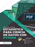Curso Estadística Para Ciencia de Datos Con Python