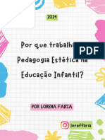 Por Que Trabalhar Estética Na Educação Infantil - PDF Grátis Baixe o Seu Aqui!