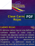 Clase de Carnes Rojas