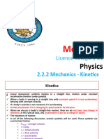 2.2.2 Mechanics - Kinetics: Licence Category B1