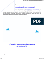 Ques monitoreoTI para Empresas