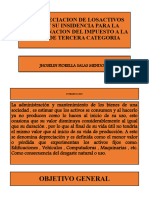 Depreciacion y Su Incidencia en El Impuesto A La Renta PDF