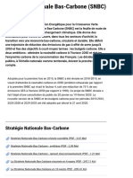 MTE Stratégie Nationale Bas-Carbone (SNBC)