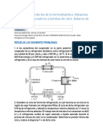 TALLER 3 Segunda Ley de La Termodinámica