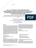 Arte Pós-Colonial e Pan-Africanismo