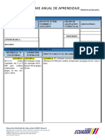 Formato de Informe de Aprendizaje Egb