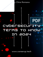 Cybersecurity Terms To Know in 2024
