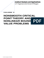 Nonsmooth Critical Point Theory and Nonlinear Boundary Value Problems